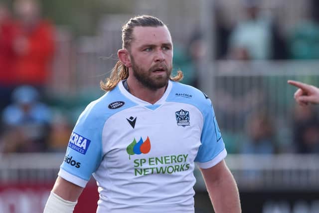 Ryan Wilson in action for Glasgow Warriors. (Photo by Craig Williamson / SNS Group)