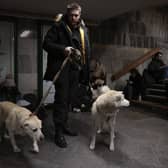 Citizens shelter in the Metro as Russia launches another missile attack in Kyiv, Ukraine. Ukrainian officials expect a new wave of Russian bombing this week, with previous rounds targeting critical infrastructure and causing massive water and power cuts, including in the capital.