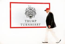 Donald Trump's Turnberry resort claimed up to £1.32m in furlough payments, despite angering unions by axing jobs. Picture: John Devlin