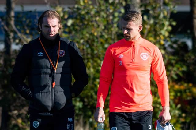 Hearts manager Robbie Neilson has Stephen Kingsley available to start his side's Europa League play-off against FC Zurich on Thursday. Photo by Mark Scates / SNS Group