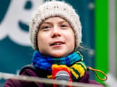 Swedish climate activist Greta Thunberg pictured during a demonstration of European youths to demand political action concerning climate change, organised by 'Youth for Climate', Friday 06 March 2020 in Brussels. BELGA PHOTO CHARLOTTE GEKIERE (Photo by CHARLOTTE GEKIERE/BELGA MAG/AFP via Getty Images)
