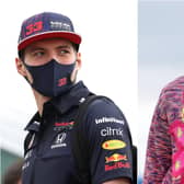 Max Verstappen (left) will seek to add to his lead over reigning champions Lewis Hamilton (right) at this weekend's British Grandprix. Pictures: PA Wire and Getty