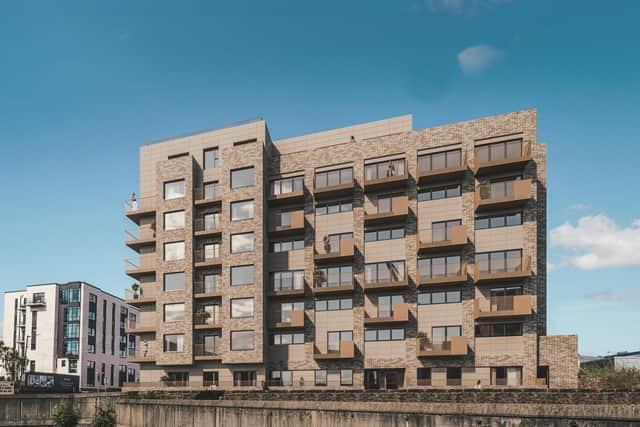 Nevis Properties said its development, at 131 Minerva Street in Finnieston, will house one, two and three-bedroom apartments that share a large residents’ roof terrace, a children’s play area, secure parking and electric vehicle (EV) charging points.