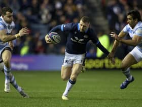 Finn Russell was outstanding in Scotland's win over Argentina in the Autumn Nations Series. (Photo by Craig Williamson / SNS Group)