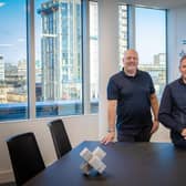 From left: N4 partners Gordon Merrylees (head of ventures) and Allan Dowie. Picture: Elaine Livingstone.