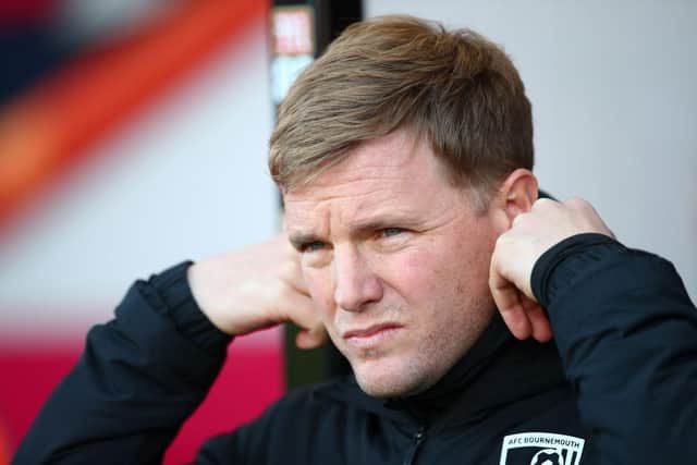 Eddie Howe's talks with Celtic have broken down. (Photo by Marc Atkins/Getty Images)