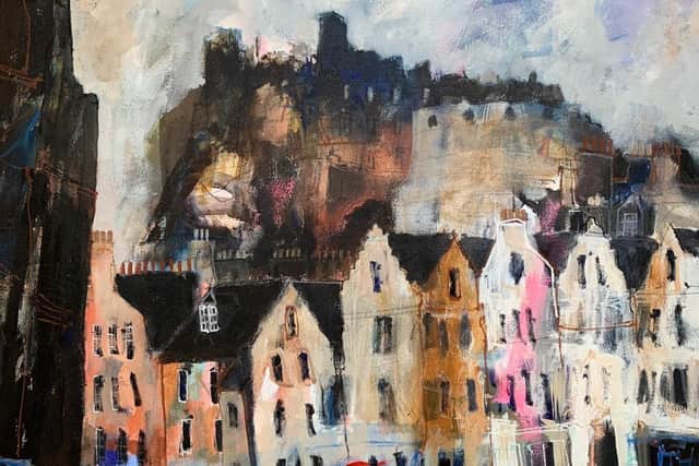 Old Town, Winter by Ann Cowan