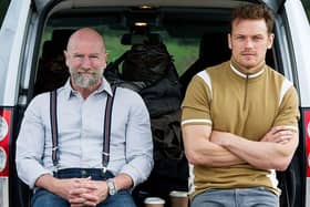 The travel show stars Outlander actors Sam Heughan and Graham McTavish (Photo: Starz)