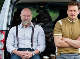 The travel show stars Outlander actors Sam Heughan and Graham McTavish (Photo: Starz)