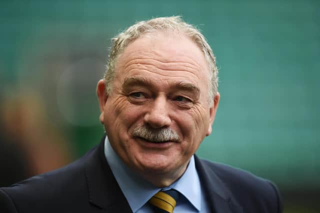 SFA president Rod Petrie is back in the Scottish football firing line after health scare (Photo by Ross MacDonald / SNS Group / SFA