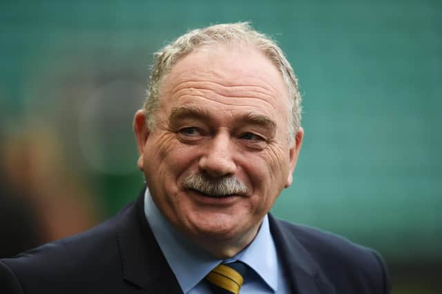 SFA president Rod Petrie is back in the Scottish football firing line after health scare (Photo by Ross MacDonald / SNS Group / SFA