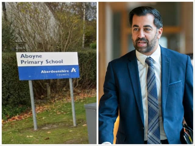 Parents at Aboyne Primary expressed their fury after it emerged a photographer took additional images of a class without ASN children