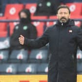 Aberdeen manager Derek McInnes during the William Hill Scottish Cup semi-final match against Celtic at Hampden Park (Photo by Craig Foy / SNS Group)