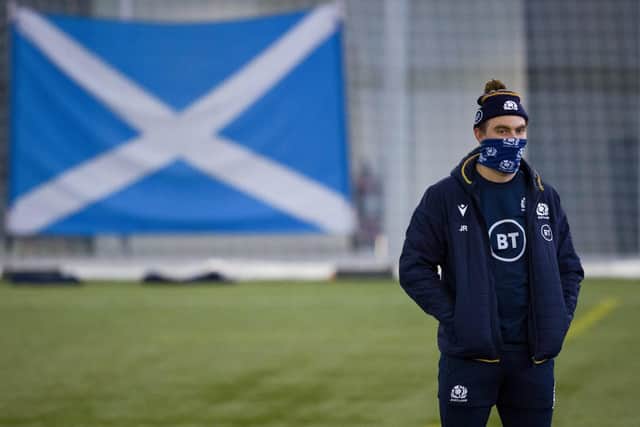 Jamie Ritchie has been taking part in some parts of Scotland training. Picture: Craig Williamson/SNS