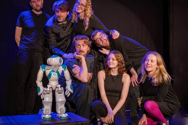 Improbotics and A.L.Ex the Robot