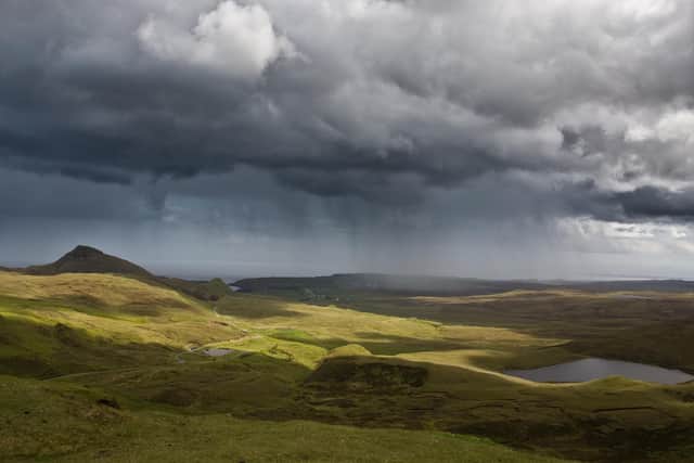 Scotland is set to see cooler temperatures and bleak weather conditions after a mini-heatwave, with heavy rain set to hit some parts of the country this week (Photo: Shutterstock)
