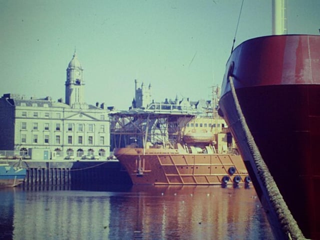 "A black rain will bring riches to Aberdeen." Indeed, during the mid-20th century many significant oil deposits scattered across the North Sea were discovered which saw the creation of the petroleum industry in Aberdeen.