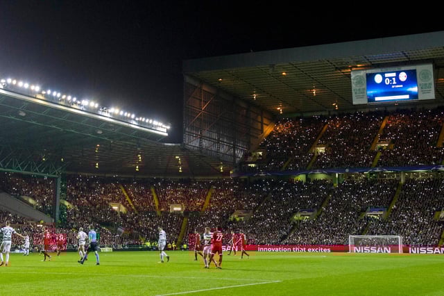 Celtic in action against Bayern Munich in October 2017, the 2017-18 season the last time they competed in the Champions League . (Photo by Craig Foy/SNS Group).