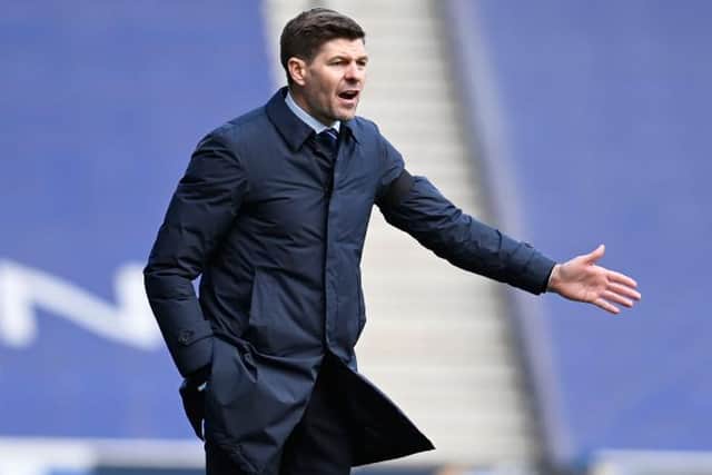 Rangers manager Steven Gerrard is determined his players will not be distracted from the challenge of adding the Scottish Cup to their Scottish Premiership title success this season. (Photo by Rob Casey / SNS Group)