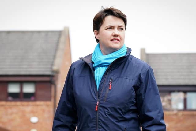 Former Scottish Conservative leader Ruth Davidson