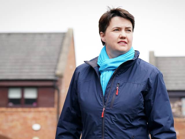 Former Scottish Conservative leader Ruth Davidson