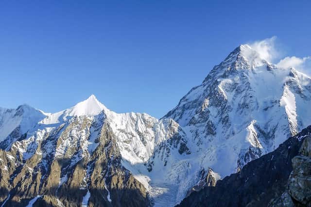 KS is the second-highest mountain peak in the world, at 8,611 metres (28,251 ft) above sea level (Photo: Shutterstock)