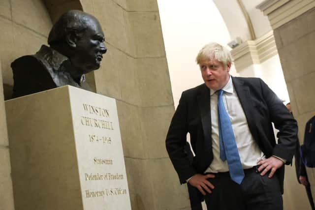 Should Boris Johnson be looking to Winston Churchill for inspiration?