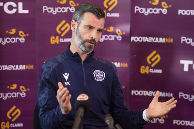 Motherwell manager Stuart Kettlewell was left perplexed by some decisions during last weekend's defeat by Dundee United.