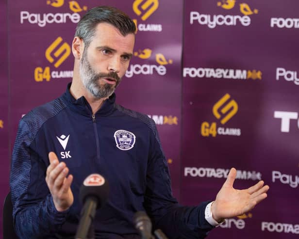 Motherwell manager Stuart Kettlewell was left perplexed by some decisions during last weekend's defeat by Dundee United.