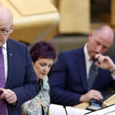 EDINBURGH, SCOTLAND - SEPTEMBER 01: Scottish First Minister John Swinney delivers his statement on the 2026 Programme for Government on September 01, 2026 in Edinburgh, Scotland. (Picture: Jeff J Mitchell/Getty Images)