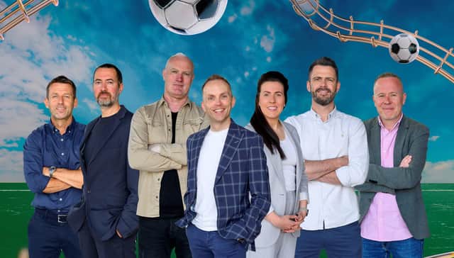 BBC Scotland's Euros commentary and presenting team (Picture: BBC)
