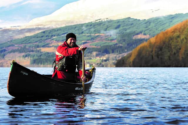 Watersports such as kayaking and stand-up paddle-boarding are available at various locations across Scotland.Picture: Beyond Adventure