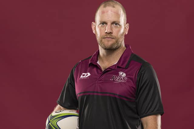 Edinburgh's new defence coach Michael Todd joined from Queensland Reds. (Photo by Glenn Hunt/Getty Images for Rugby Australia)