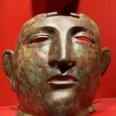 One of the cavalry masks donated to the new Trimontium Museum by a private collector, who is partly based in Edinburgh. PIC: Trimontium Trust.