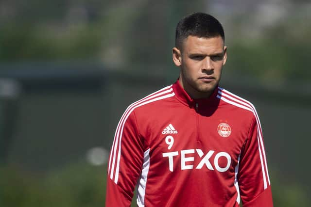 Aberdeen striker Christian Ramirez. (Photo by Craig Foy / SNS Group)