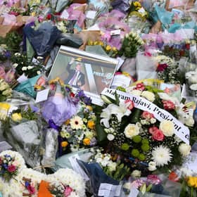 Floral tributes laid in memory of David Amess MP