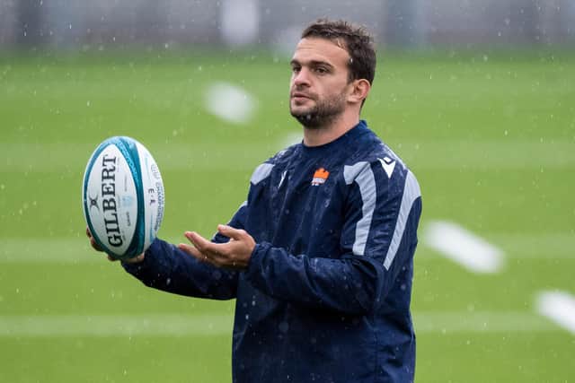 Ramiro Moyano has impressed Mike Blair in his short time with Edinburgh. (Photo by Ross Parker / SNS Group)