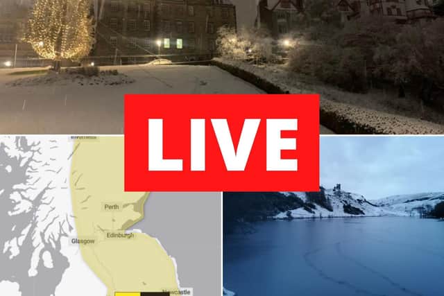 Edinburgh weather LIVE