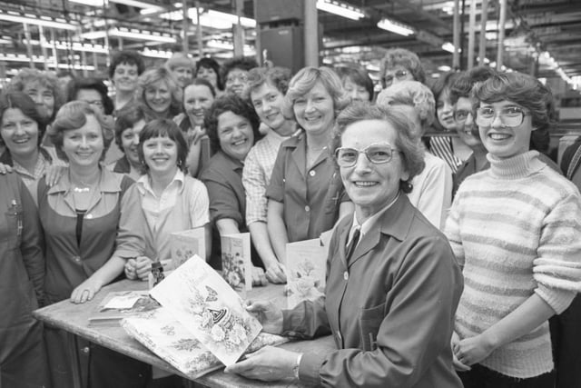 This 42-year-old photo of Hepworths attracted an audience of more than 3,000 people including Elizabeth Wood who worked there and said it was a 'great place to work'.