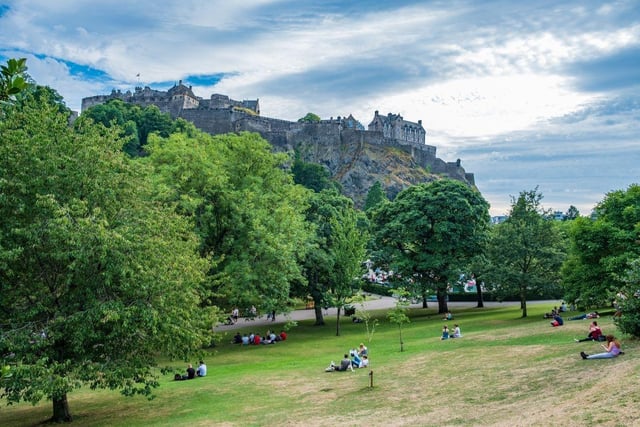 Set in the show of Edinburgh Castle, Princes Street Gardens is popular with residents of Scotland's Capital on a sunny day. Lauren C said: "It’s a world away from the busy shopping streets of Princes Street and the Royal Mile. Views of the castle and church are gorgeous, with coffee, ice cream and a simply stunning fountain to boot."