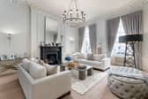 This townhouse has a bedroom that takes up a whole floor