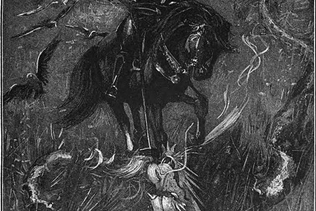 Back in the 12th century, a “worm” (even described as a dragon by some) lived in a hollow in Linton Hill. From its lair it would roam to the nearby countryside, devour livestock and devastate the lands. This caused the area to become derelict and the locals terrorised. However, John Sommerville of Lauriston (a Scots laird) heard of the worm and investigated it for himself. After a near-death encounter with the great beast, it was he who dealt the fatal blow, securing the well-being and prosperity of the land and its people.