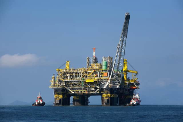 North Sea oil and gas revenues have plummeted.