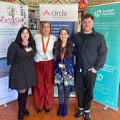 Circle East Lothian 'Grow Your Own Routes' staff celebrating the Launch Event