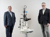 From left: the firm's CEO Graham Bell and chairman David Quigley. Picture: Stewart Attwood.