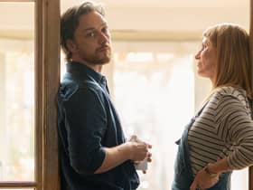James McAvoy and Sharon Horgan who star in Together.