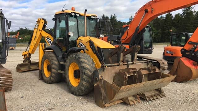 Top selling lot at the Sale was the JCB Excavator