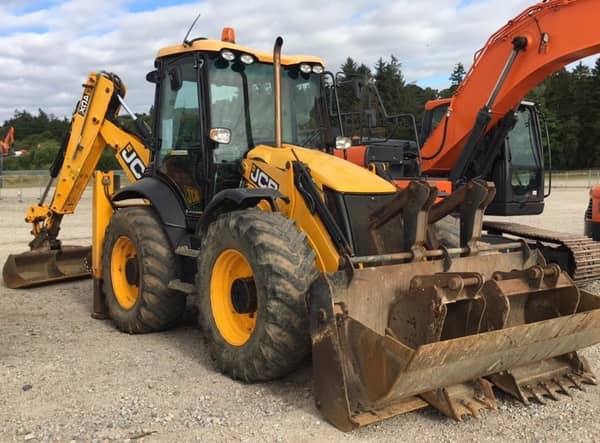 Top selling lot at the Sale was the JCB Excavator