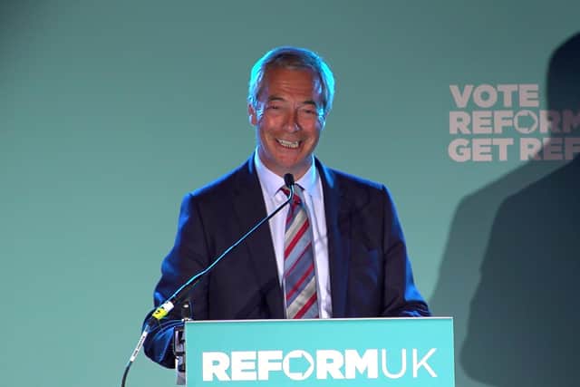 Reform UK leader Nigel Farage has said winter fuel should not be cut