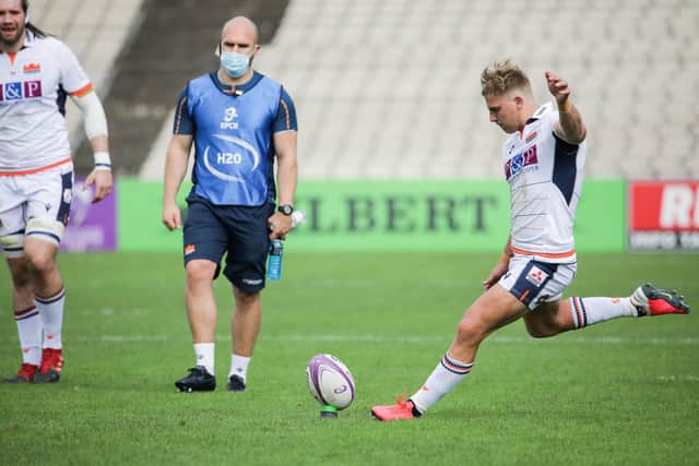 Edinburgh's South African-born stand-off Jaco van der Walt will make his Scotland debut against Ireland on Saturday.
